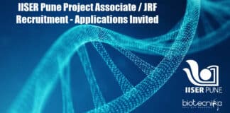 IISER Pune Project Associate