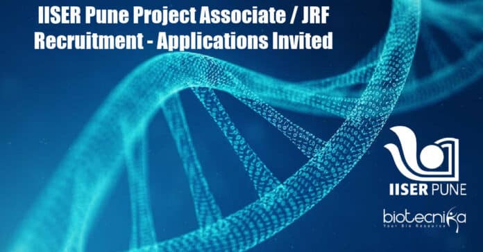 IISER Pune Project Associate