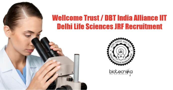 IIT Delhi JRF Job