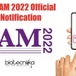 IIT JAM 2022 Notification