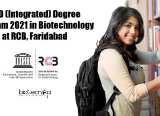 Integrated PhD 2021 Biotechnology