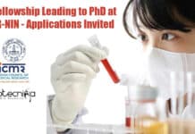 JRF Fellowship Leading to PhD at ICMR-NIN – Applications Invited JRF Fellowship to PhD