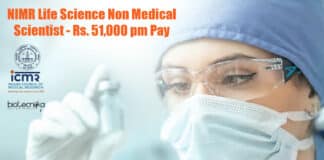 NIMR Non Medical Scientist