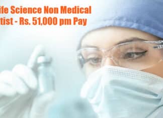NIMR Life Science Non Medical Scientist – Rs. 51,000 pm Pay NIMR Non Medical Scientist