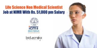 NIMR Scientist Job