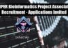 NIPER Bioinformatics Project Associate