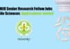 PGIMER Senior Research Fellow Jobs For Life Sciences, Applications Invited PGIMER Fellow Jobs