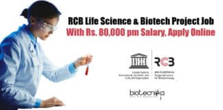 RCB Project Scientist Job