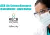 Govt RGCB Life Science Research Fellow Recruitment – Apply Online RGCB Life Science JRF