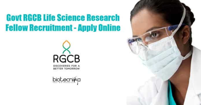 RGCB Life Science JRF