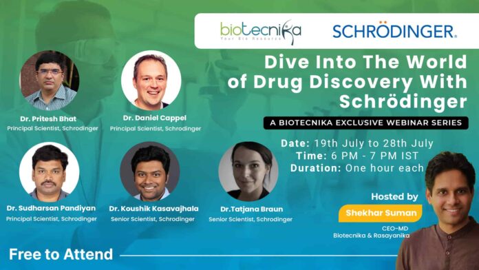Schrödinger Drug Discovery Webinar