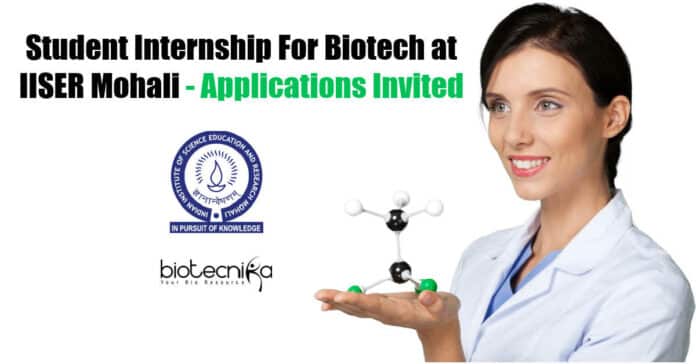 Student Internship For Biotech