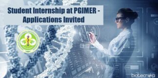 Student Internship at PGIMER