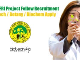 TFRI Project Fellow Jobs