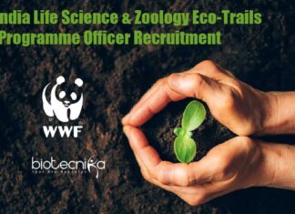 WWF India Life Science & Zoology Eco-Trails Programme Officer Recruitment WWF India Jobs