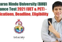 BHU Entrance Test 2021