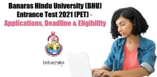 BHU PET Entrance Test
