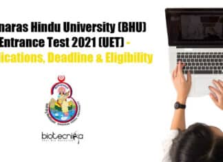 BHU UET Entrance Test