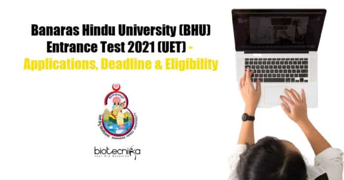 BHU UET Entrance Test