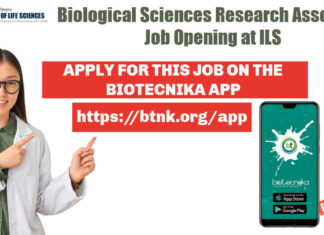 Biological Sciences PhD Job