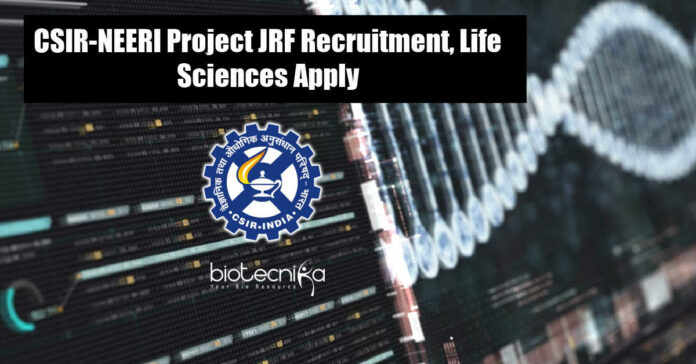 CSIR-NEERI Project JRF