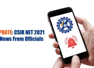 CSIR NET 2021 News