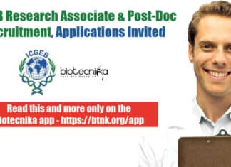 ICGEB Research Associate