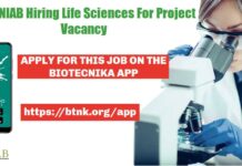 NIAB Life Sciences Project Assistant Recruitment, Applications Invited NIAB Life Sciences Project