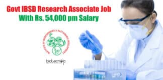 IBSD Research Jobs