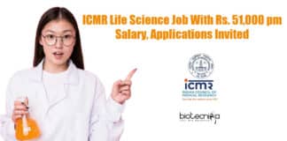 ICMR Project Research Scientist