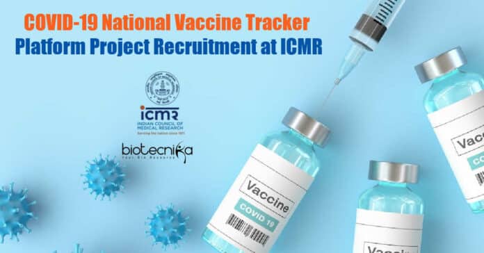 ICMR Project Scientist Recruitment