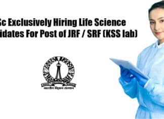 IISc Exclusively Hiring