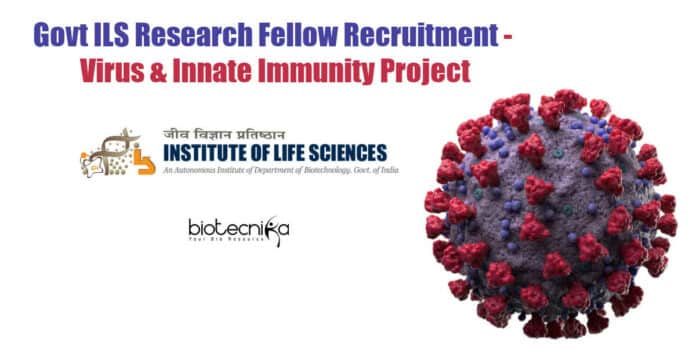 ILS Bhubaneswar JRF Recruitment