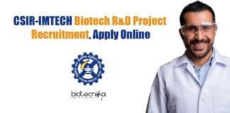 IMTECH Biotech R&D Project