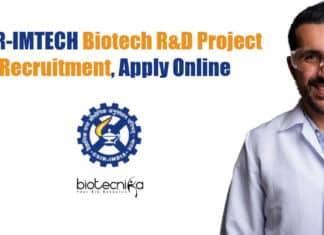 IMTECH Biotech R&D Project