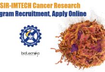 CSIR-IMTECH Cancer Research Program Recruitment, Apply Online IMTECH Cancer Research Program
