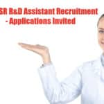 JNCASR R&D Assistant