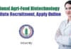 National Agri-Food Biotechnology Institute Recruitment, Apply Online NABI Research Jobs