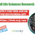 NIAB Research Associate Job For Life Sciences, Apply Online NIAB Research Associate Job