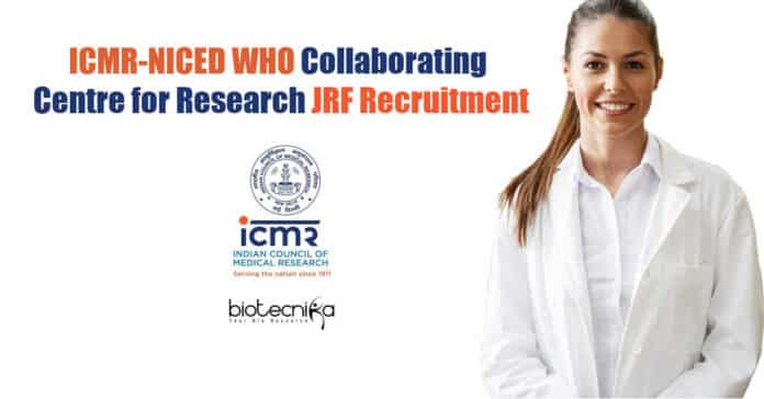 NICED Research Fellow Vacancy