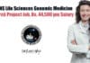 NIMHANS Life Sciences Genomic Medicine Research Project Job, Rs. 44,500 pm Salary NIMHANS Life Sciences Research