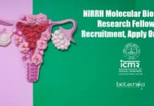 NIRRH Molecular Biology Research Fellow Recruitment, Apply Online NIRRH Mol Bio Jobs