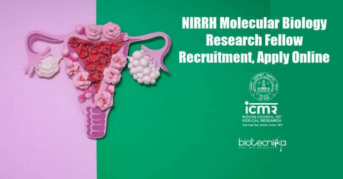 NIRRH Mol Bio Jobs