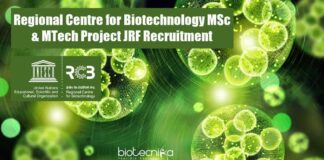 RCB MSc & MTech Jobs