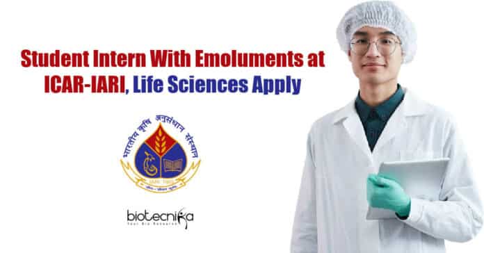 Student Intern at ICAR-IARI