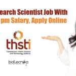 THSTI Bioinformatics Job