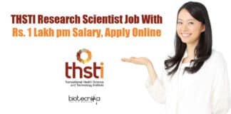 THSTI Bioinformatics Job