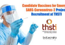 THSTI Project Vacancies