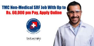 TMC Non-Medical SRF Job
