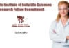 Wildlife Institute of India Life Sciences Research Fellow Recruitment WII SRF Job Opening
